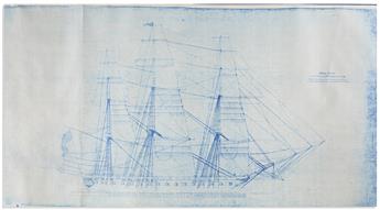 (NAVY.) Designs for the 1926 restoration of the USS Constitution.